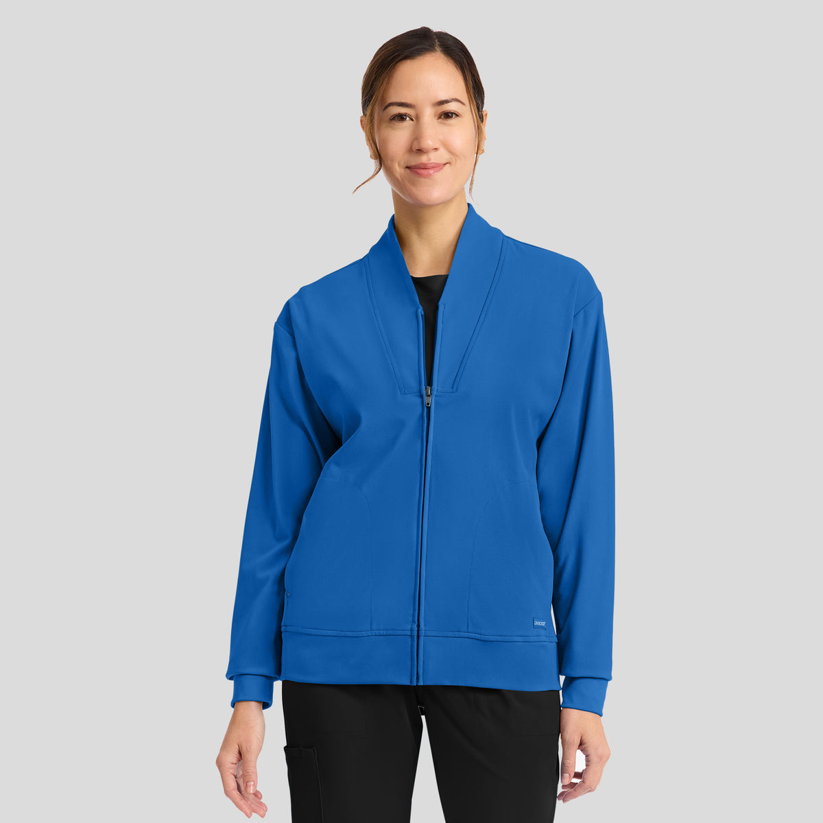 Achieve Warm-Up Scrub Jacket | Royal