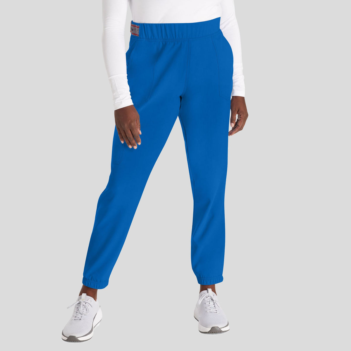 Women's Mid Rise Jogger Scrub Pant | Royal
