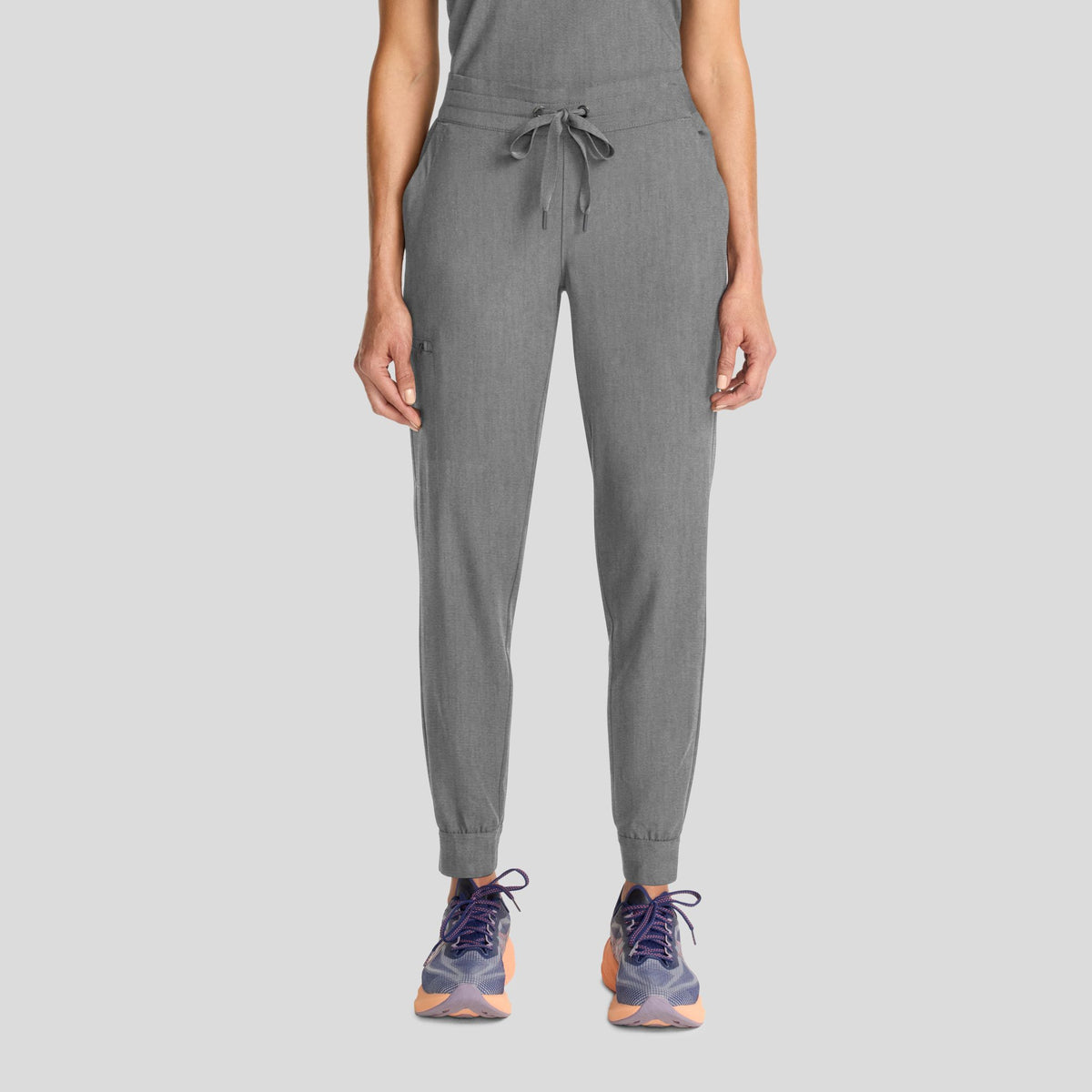 Women's Bekah Mid Rise Jogger | Heather Ash