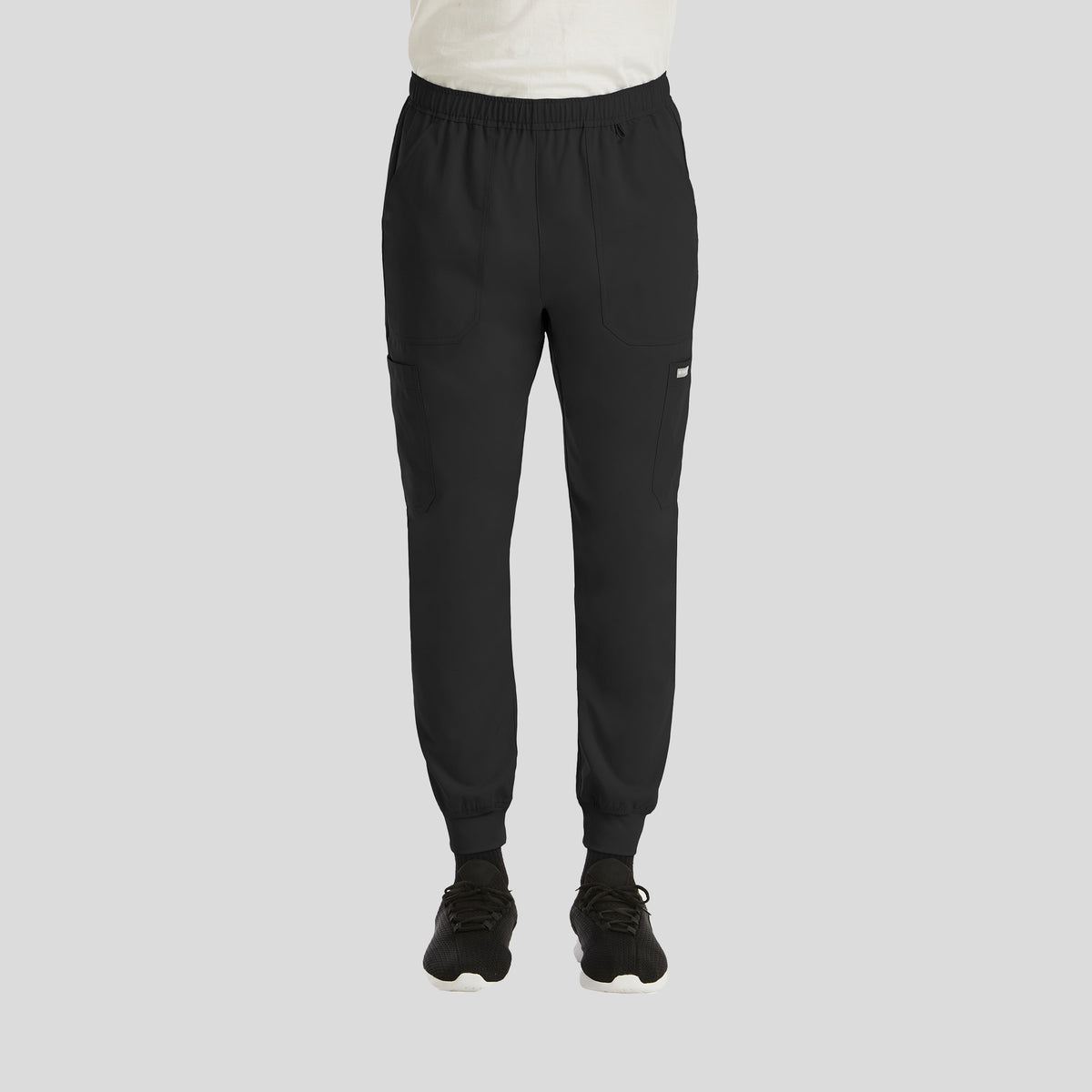 Menβs Full Elastic Jogger | Black