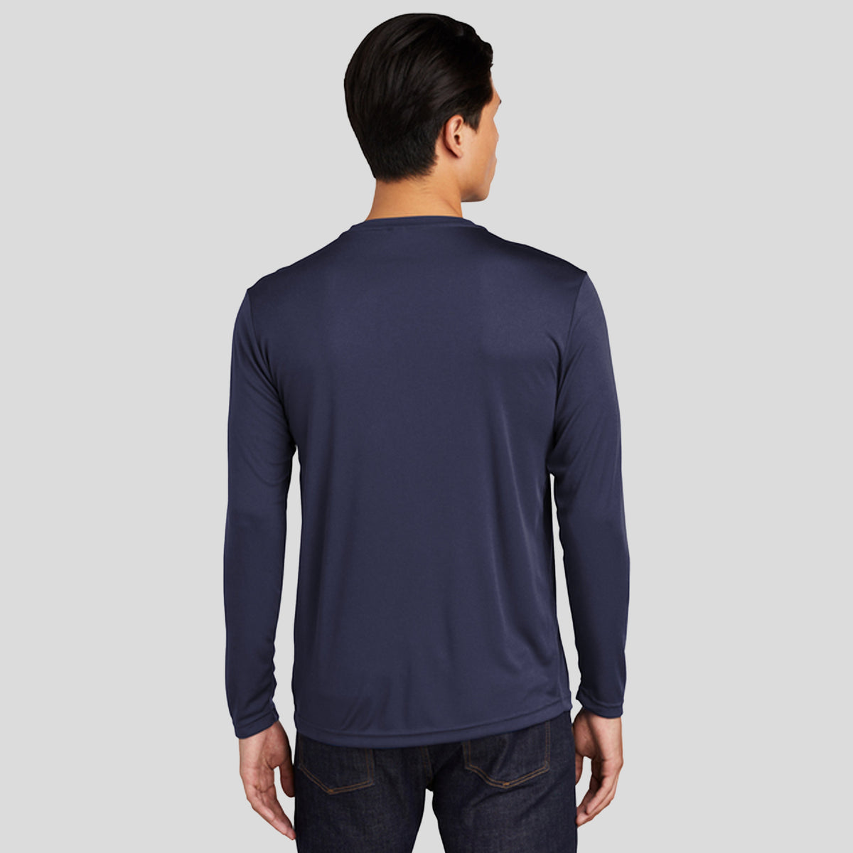 Tall Long Sleeve PosiCharge® Competitor™ Tee | True Navy