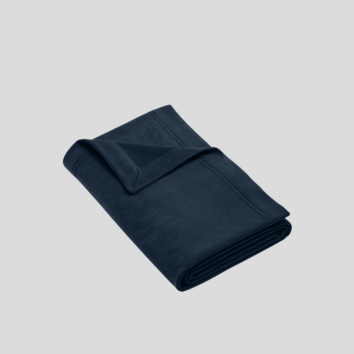 Heavy Blendβ’ Fleece Stadium Blanket | Navy