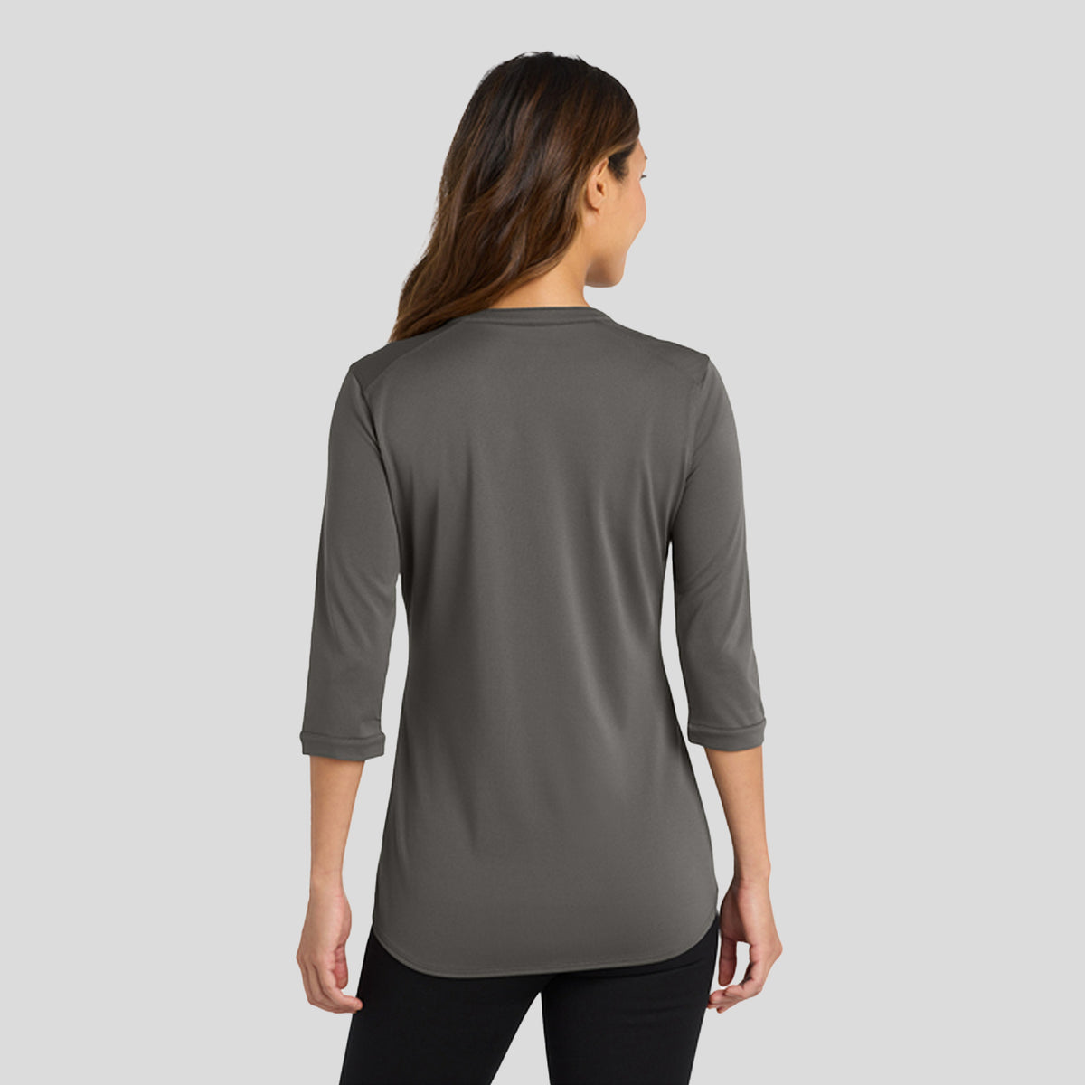 Women's UV Choice Pique Henley | Sterling Grey