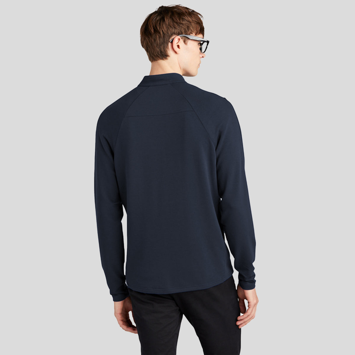 Stretch 1/4-Zip Pullover | Night Navy