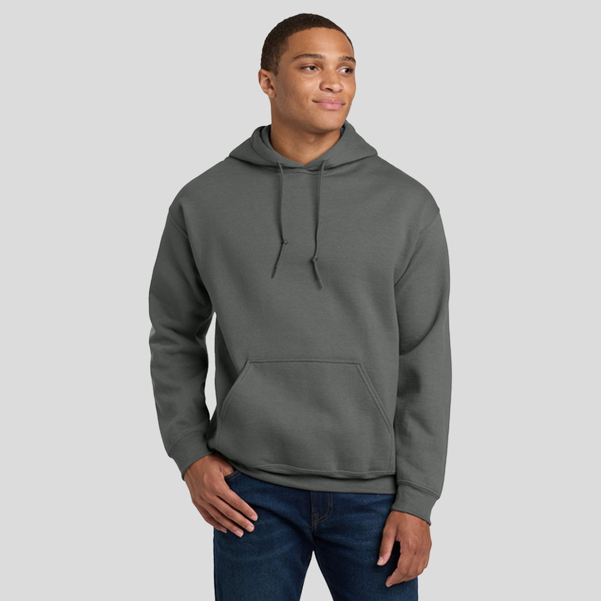Heavy Blendβ’ Hooded Sweatshirt | Charcoal
