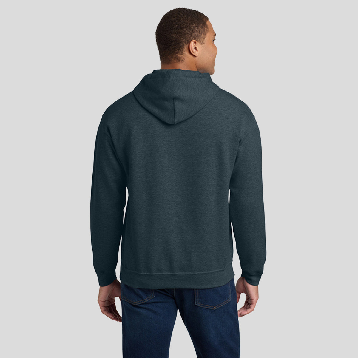 Heavy Blendβ’ Hooded Sweatshirt | Dark Heather