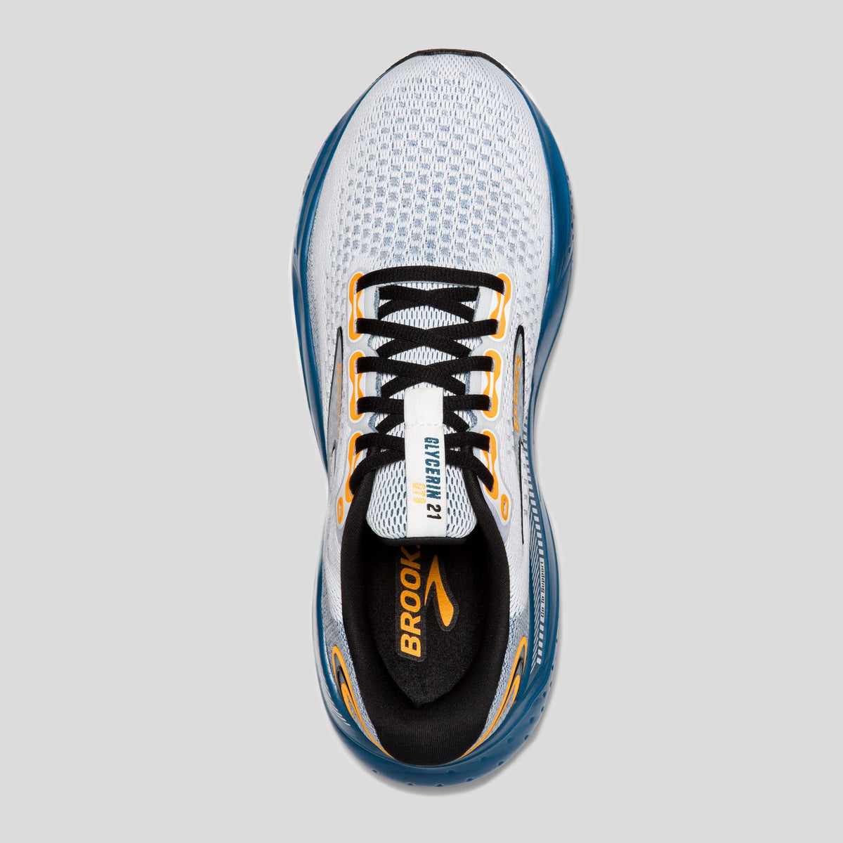 Men's Glycerin GTS 21 | White/Sapphire/Orange