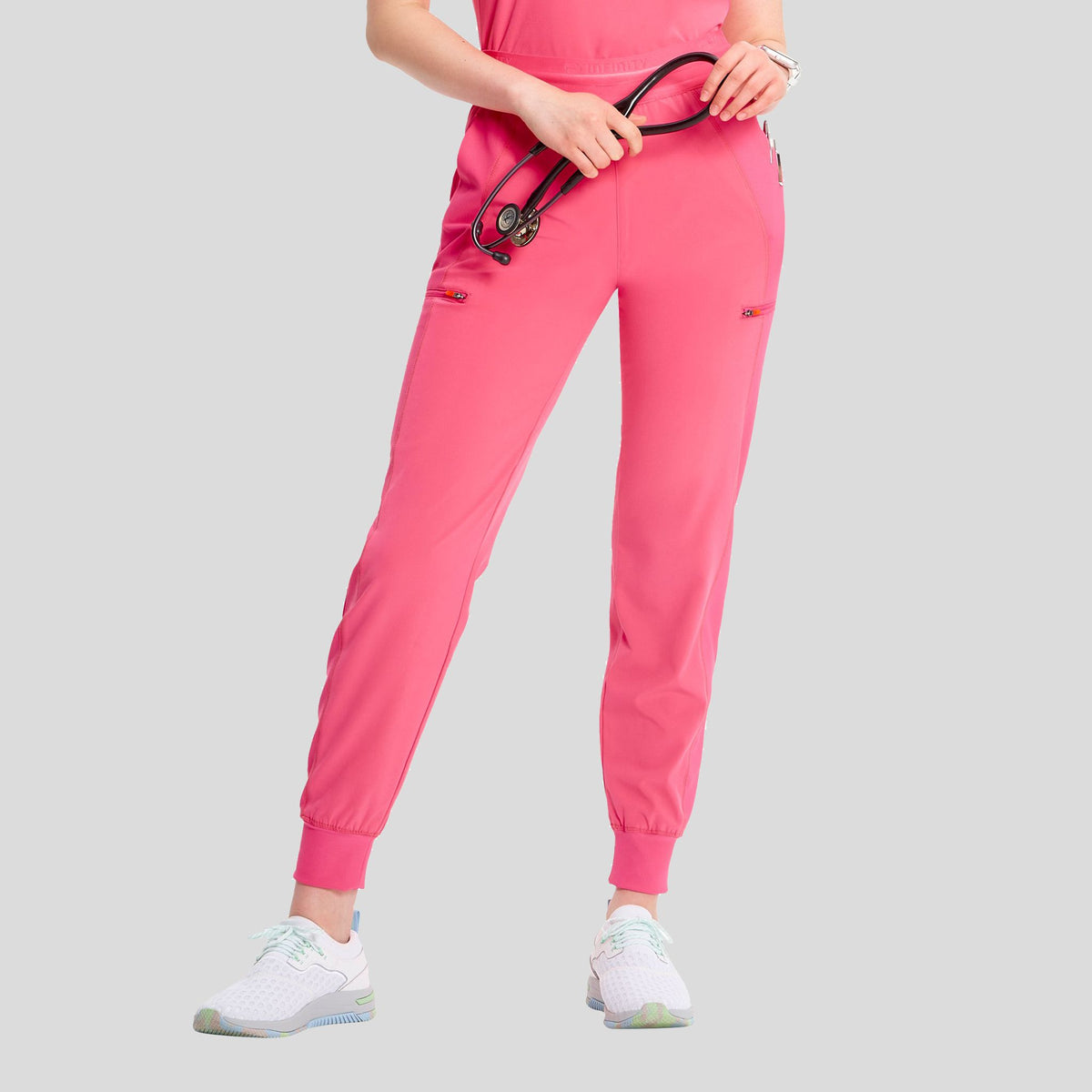 Mid Rise Jogger | Power Pink