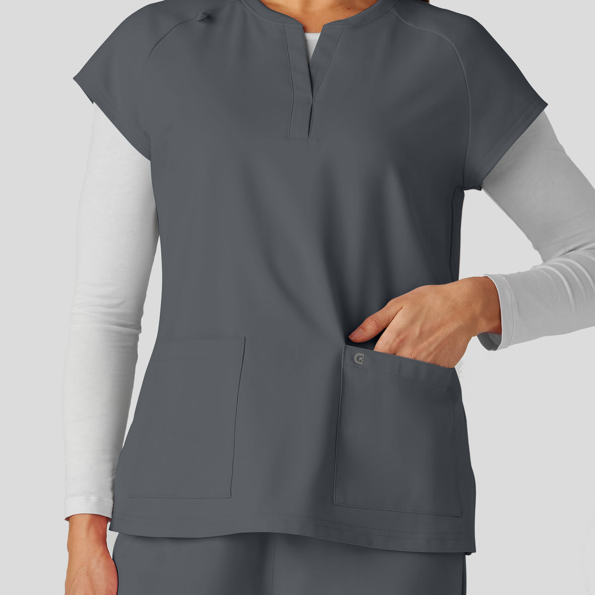 Reese Top | Pewter