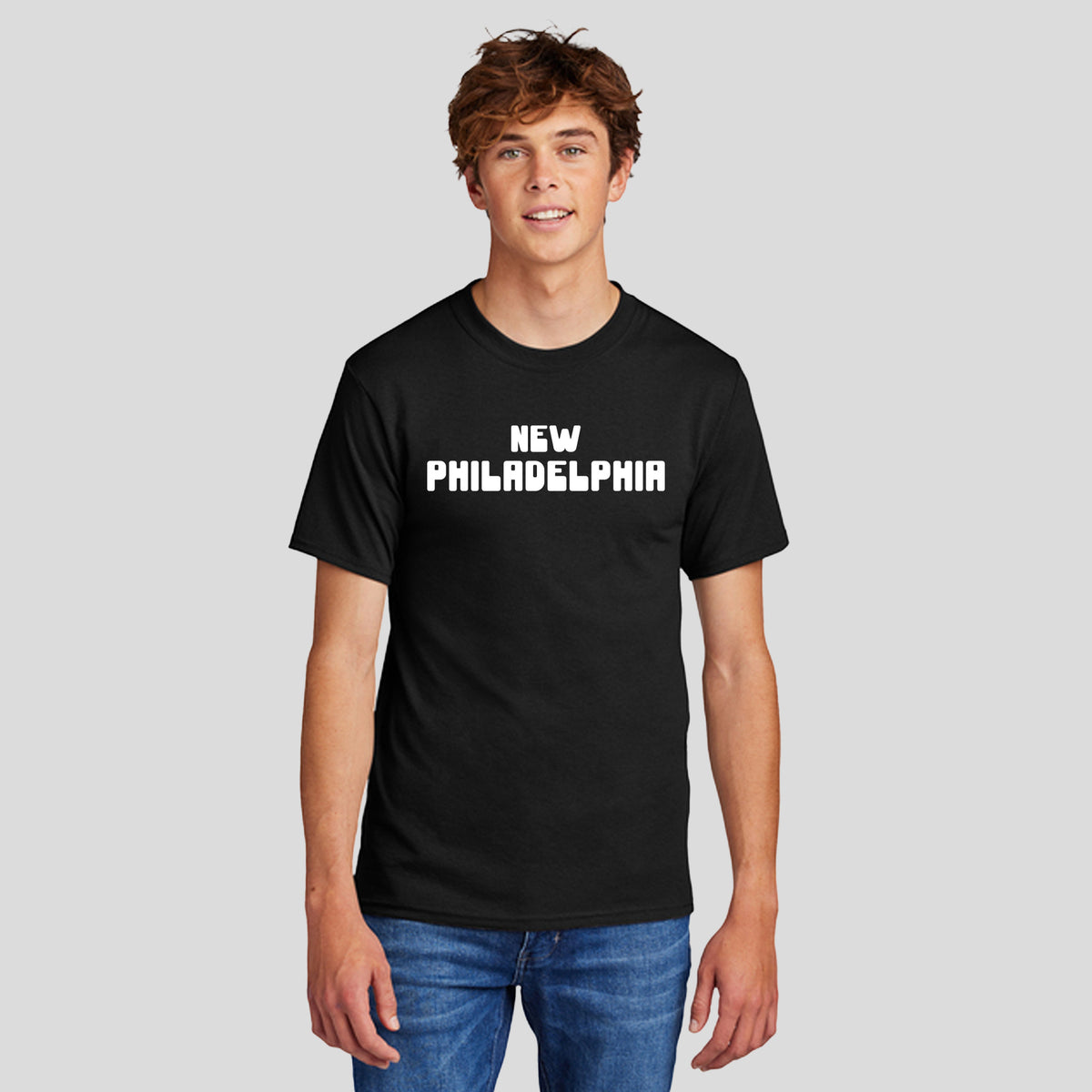 New Philadelphia Core Blend Tee | Black