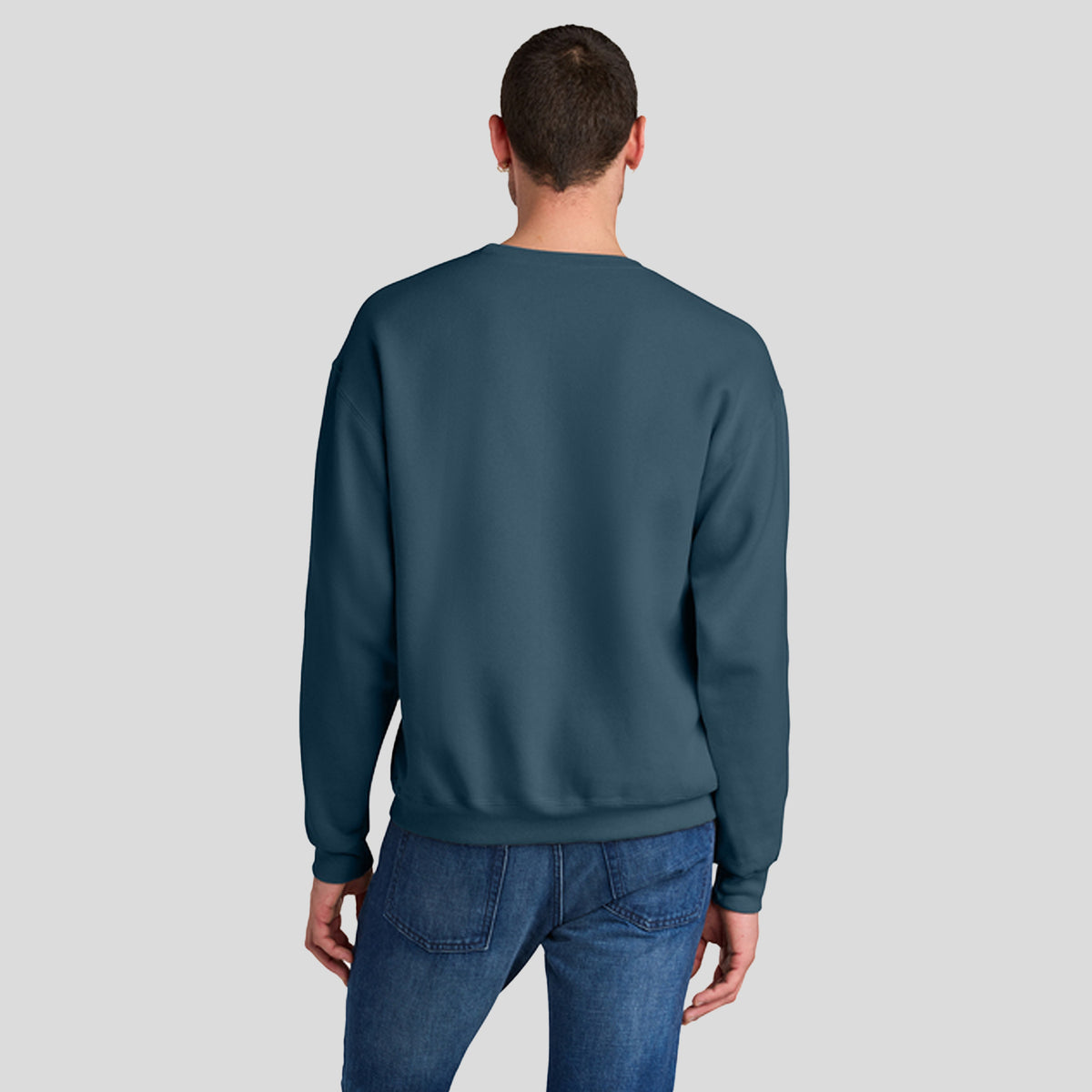 Rugged™ Unisex Crewneck Sweatshirt | Washed Navy