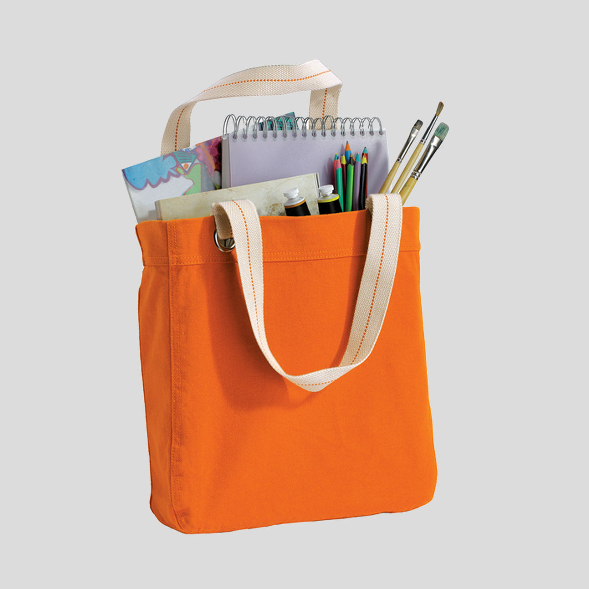 Allie Tote | Bright Orange