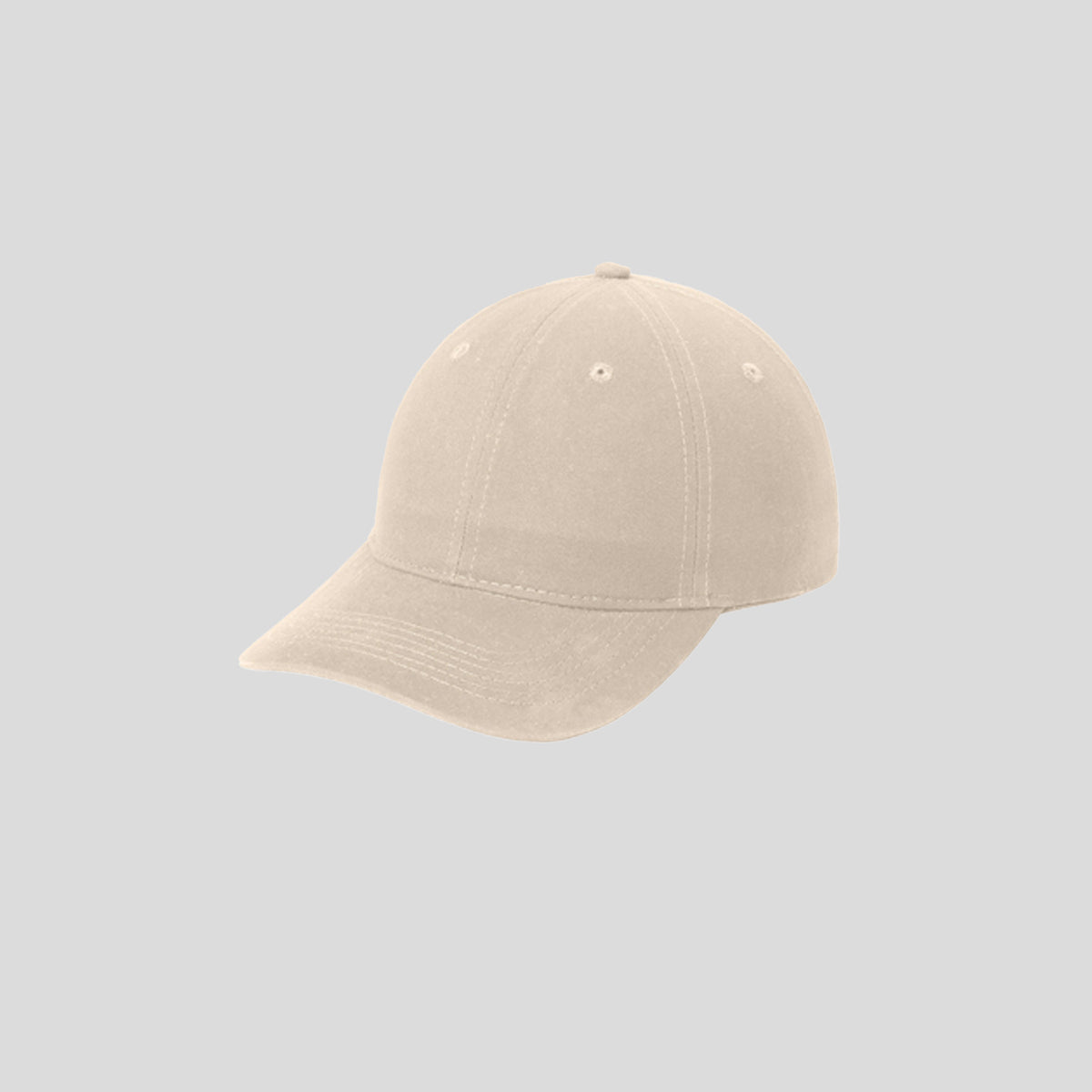 Brushed Twill Low Profile Cap | Stone