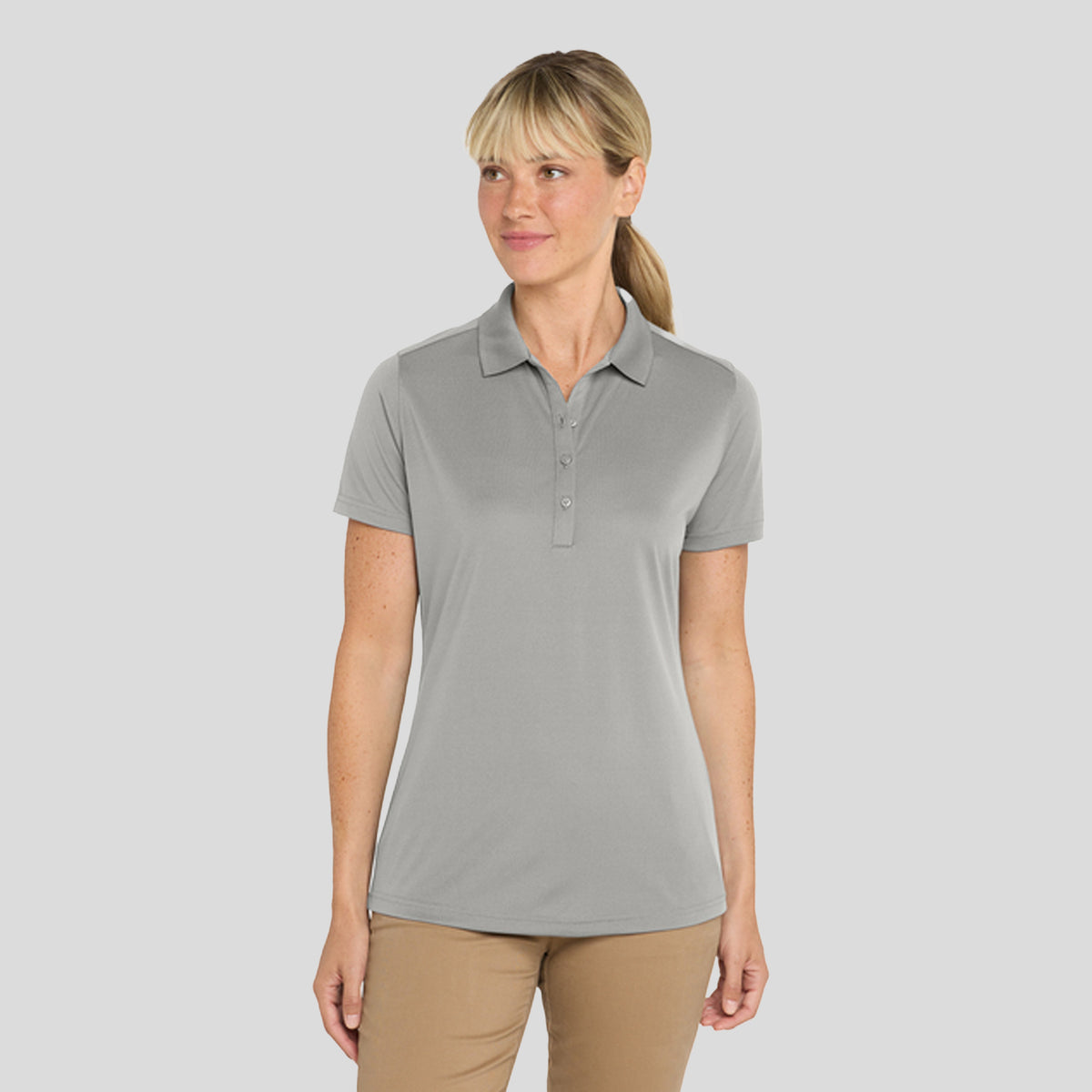 Women's Select Lightweight Snag-Proof Polo | Light Grey