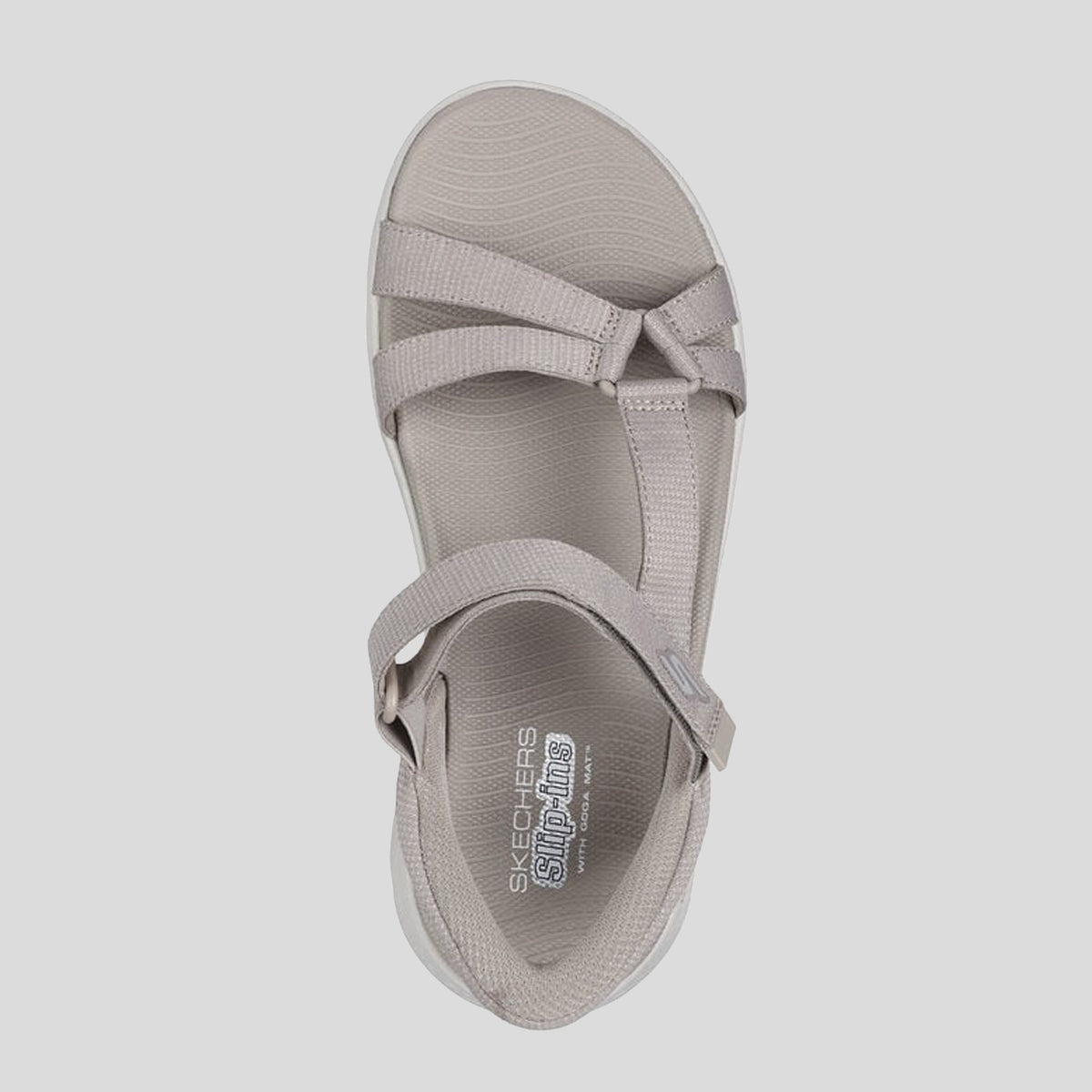 Skechers Slip-ins: GO WALK Flex Sandal - Illuminate | Taupe